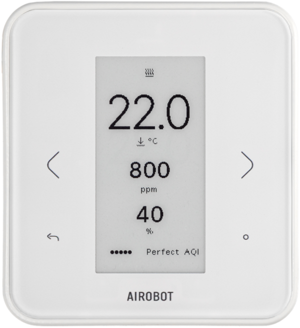 Termostaat Airobot TE1 230V WiFi CO2 anduriga valge