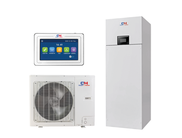 Õhk-vesi soojuspump Cooper&Hunter Unitherm 3 All-In-One HP10 185L boileriga